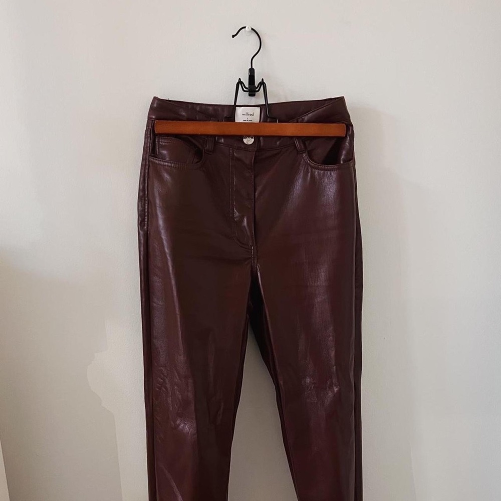 Wilfred Melina Pant in spiced burgundy